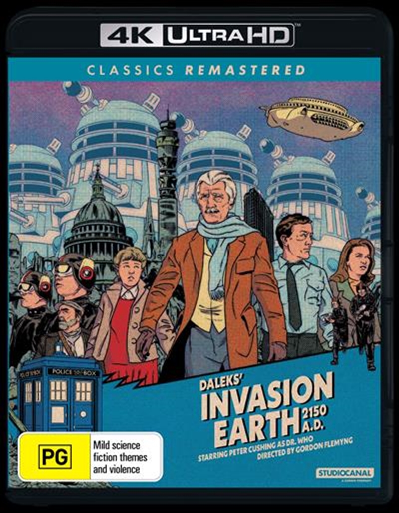 Doctor Who - Daleks' Invasion Earth 2150 A.D. | UHD - Classics Remastered | UHD