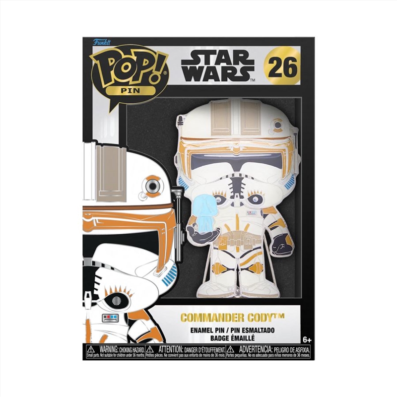 Star Wars - Commander Cody 4" Pop! Enamel Pin/Product Detail/Funko Collections
