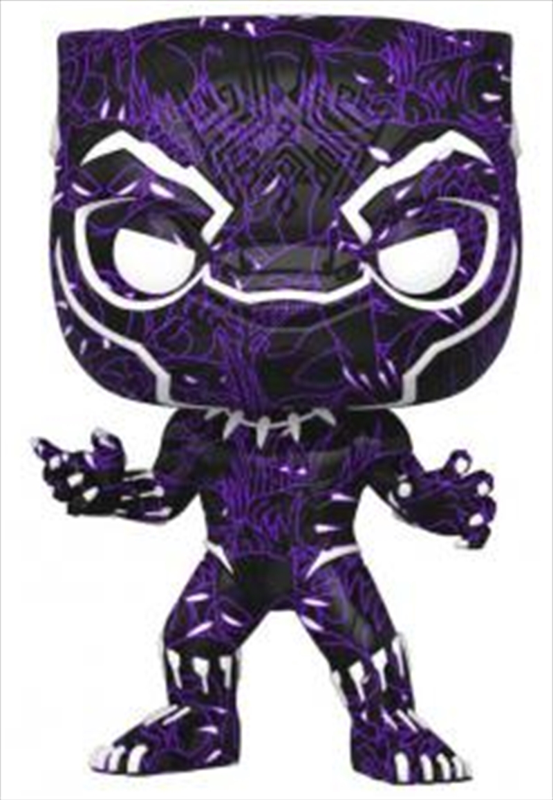 Black Panther (2018) - Black Panther (Artist) US Exclusive Pop! Vinyl with Protector [RS]/Product Detail/Deluxe Pop Vinyl