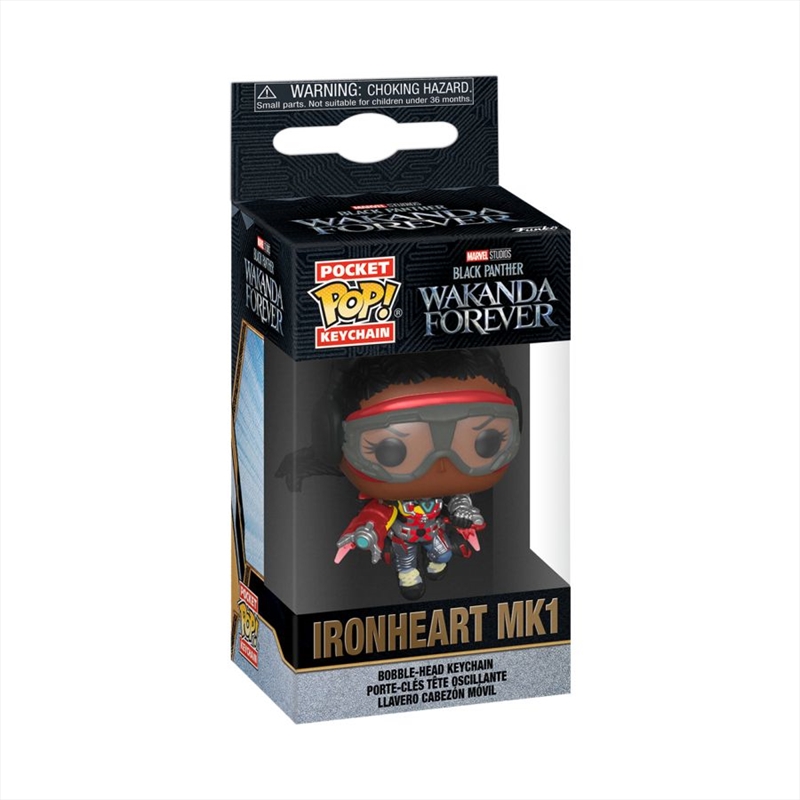Black Panther 2: Wakanda Forever - Ironheart Mk1 Pocket Pop! Keychain/Product Detail/Movies
