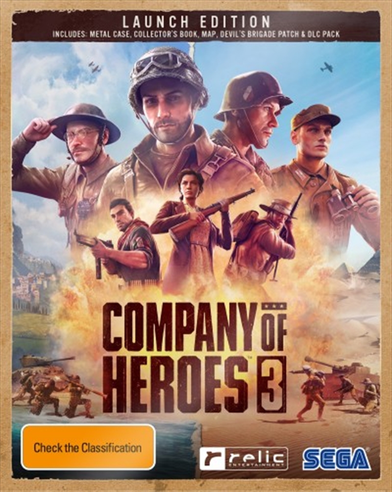 Company of Heroes 3 Launch Edition with Metal Case/Product Detail/Action & Adventure