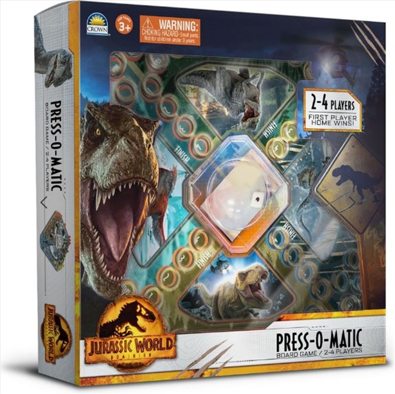 Jurassic World 3 Press O Matic/Product Detail/Games