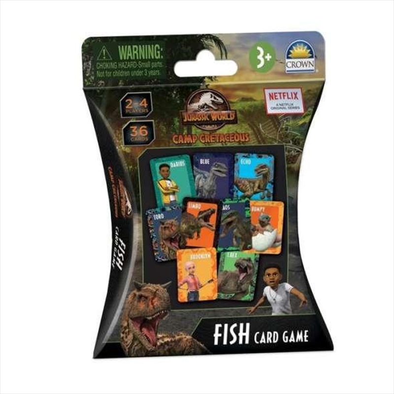 Camp Cretaceous Fish Card/Product Detail/Card Games