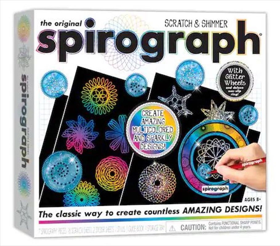 Spirograph Scratch Shimmer/Product Detail/Arts & Craft