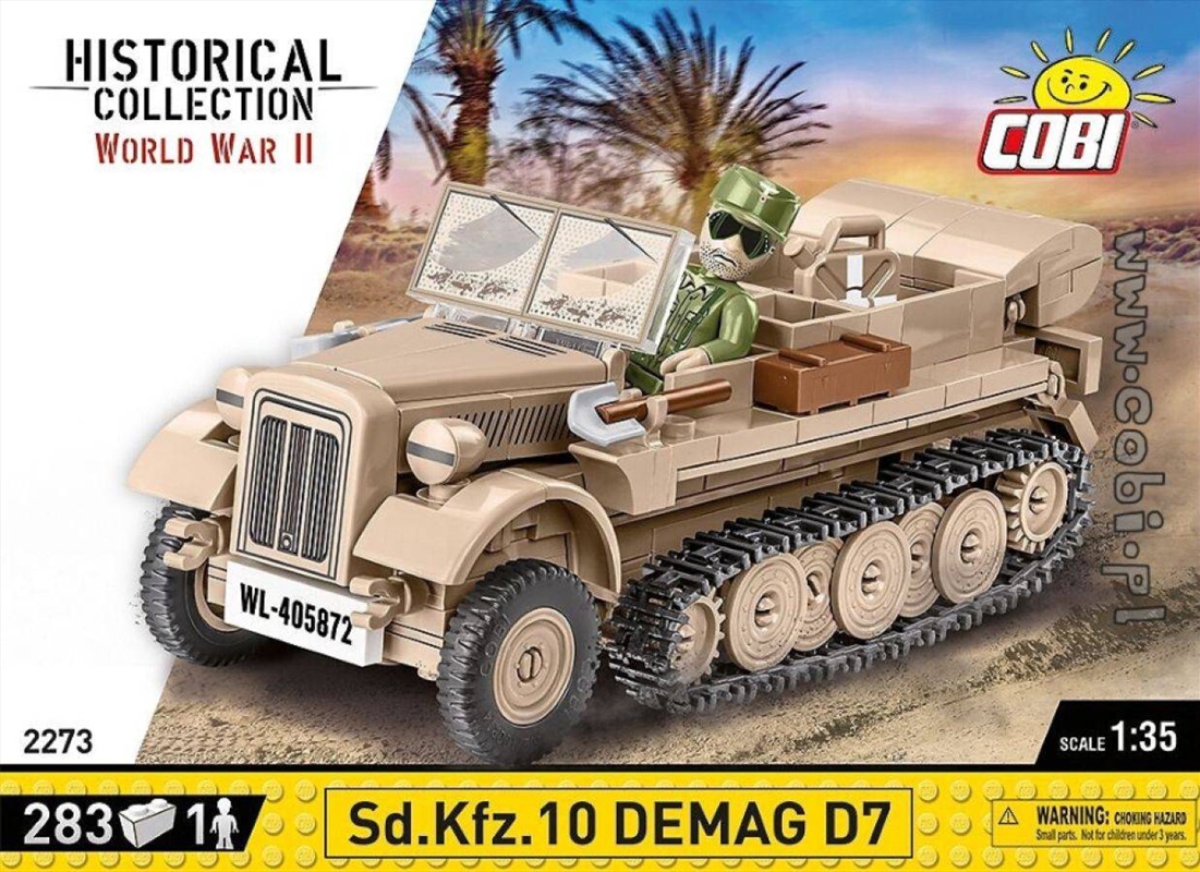 World War II - SD KFZ 10 Demag D7 (283 pieces)/Product Detail/Building Sets & Blocks