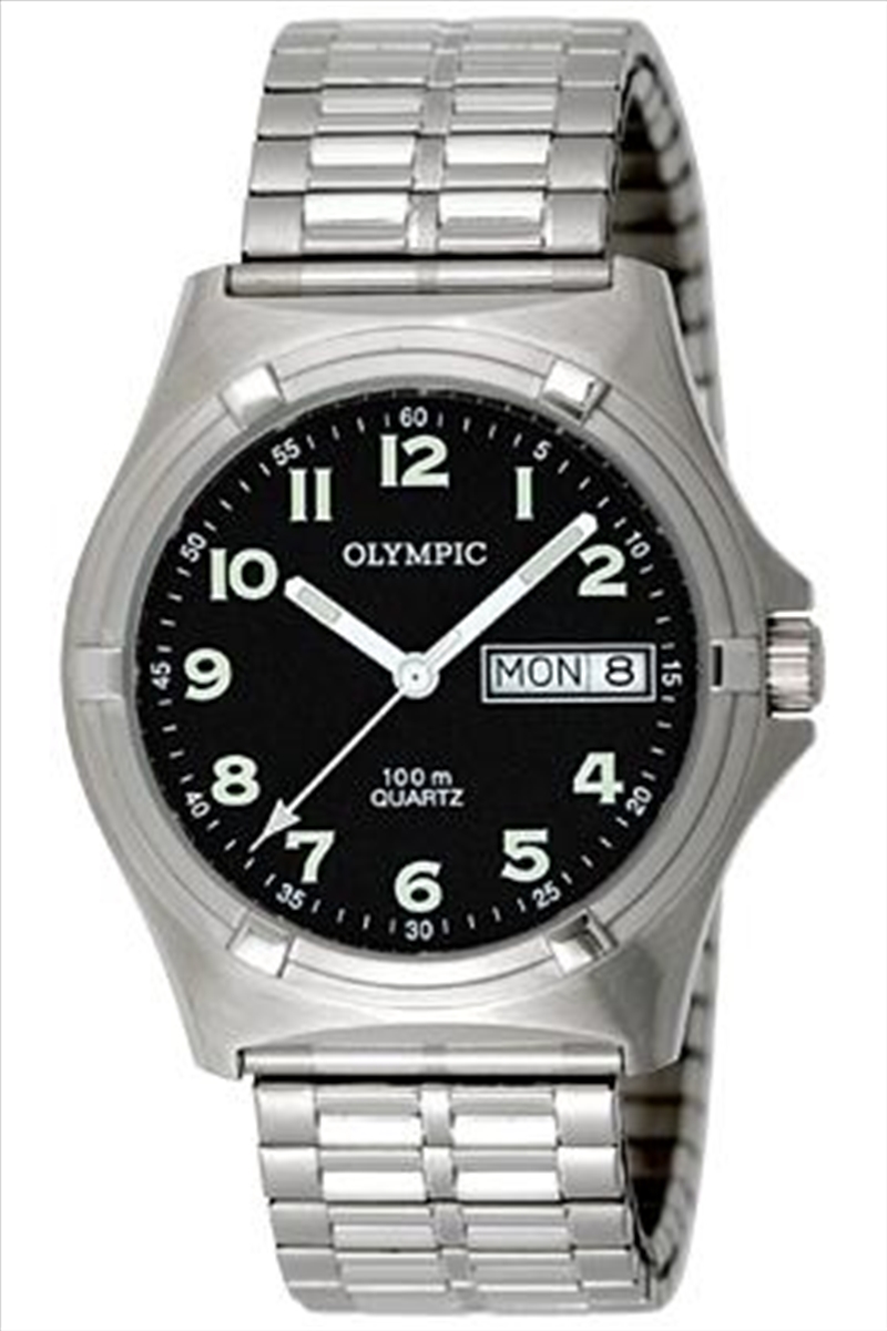 Men's Workwatch - Black - Expanding Band/Product Detail/Watches