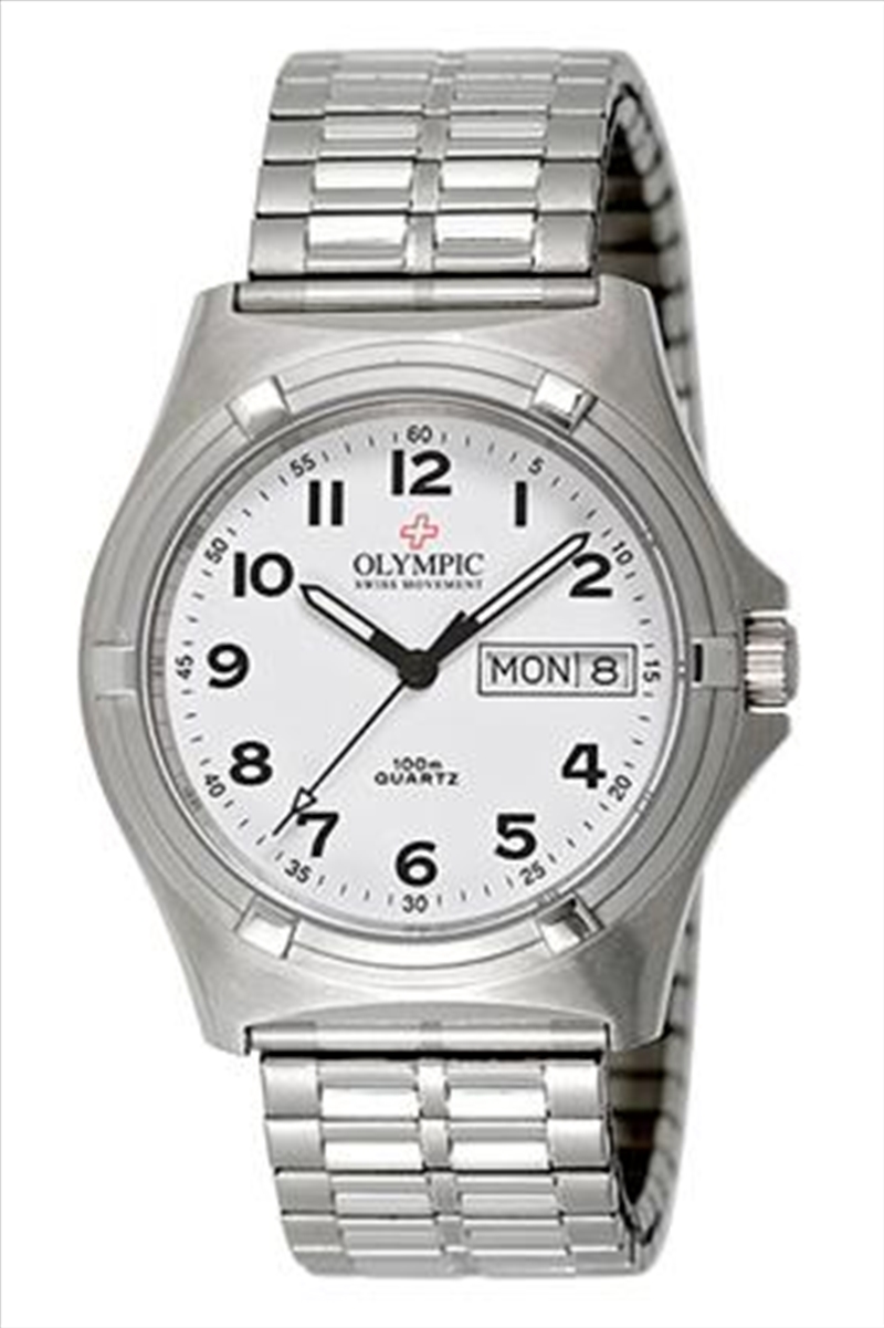 Men's Workwatch - White - Expanding Band/Product Detail/Watches