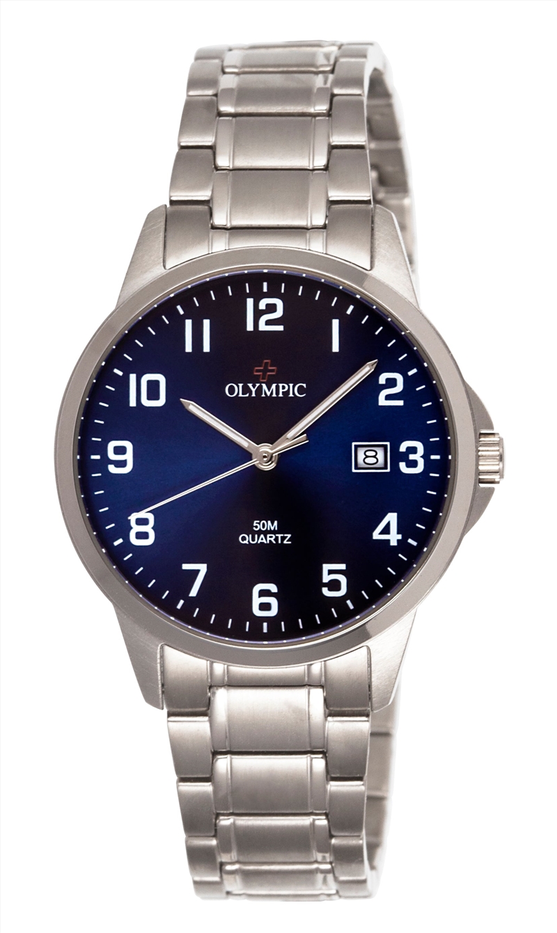 Olympic Titanium - Blue Dial Full Figure With Bracelet/Product Detail/Watches