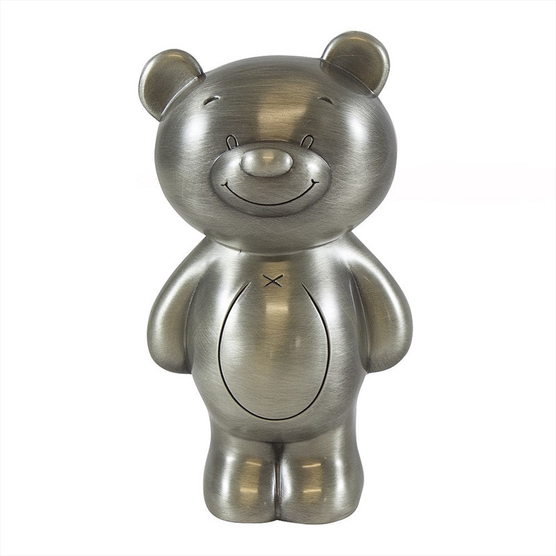 Pewter Teddy Bear Money Box/Product Detail/Decor