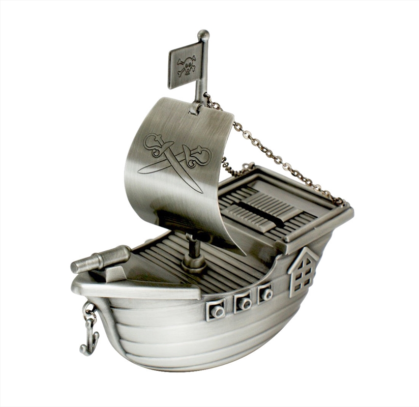 Pewter Pirate Ship Money Box/Product Detail/Decor