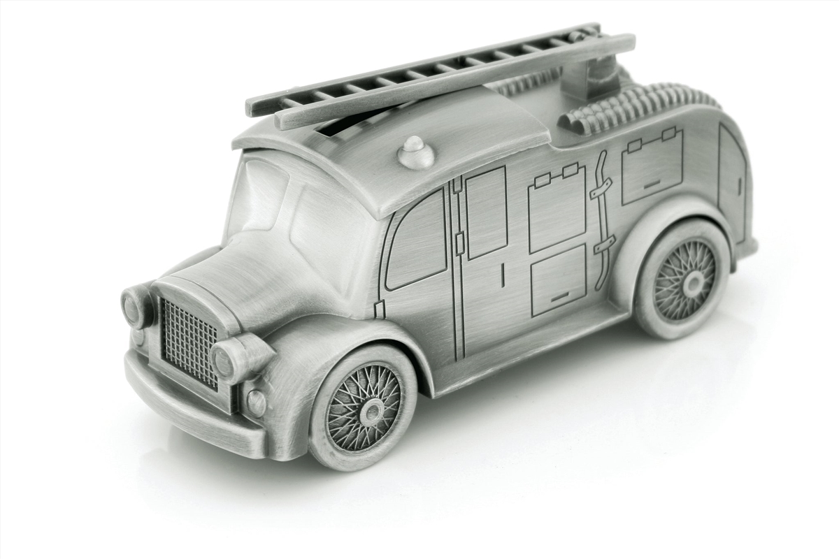Pewter Fire Engine Money Box/Product Detail/Decor
