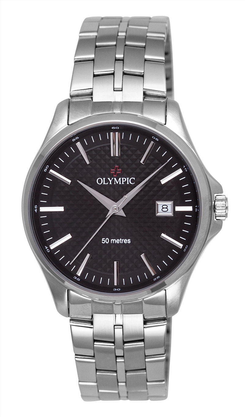Olympic Timekeeper Series - Gents Steel Black Dial/Product Detail/Watches