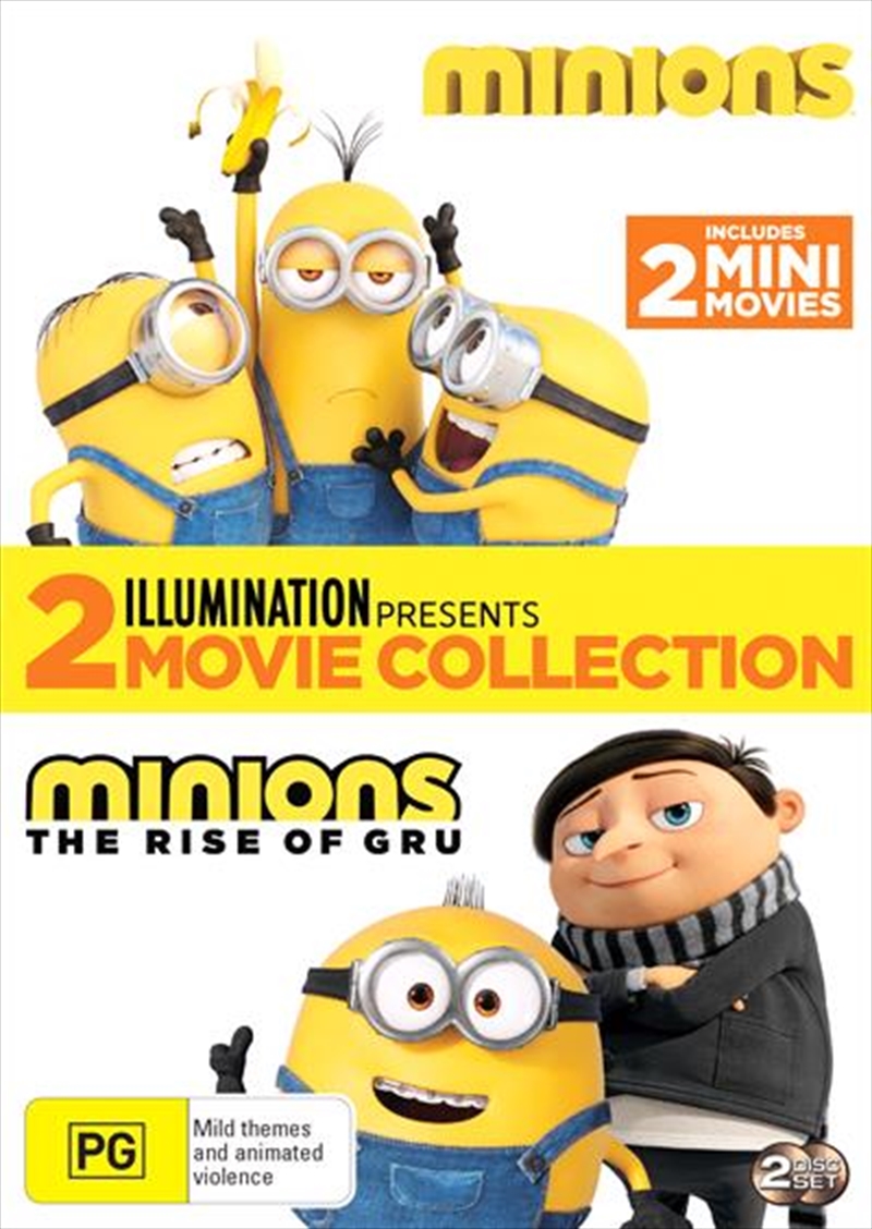 Minions / Minions - The Rise Of Gru  2 Movie Franchise Pack/Product Detail/Animated