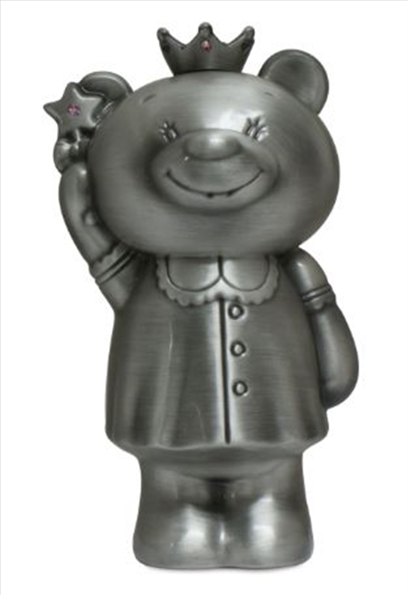 Pewter Fairy Bear Money Box/Product Detail/Decor