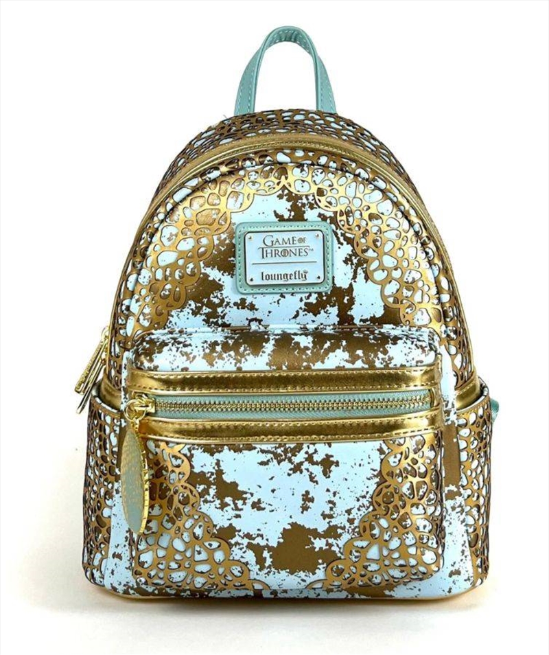 Loungefly Game of Thrones - Daenerys Qarth Gold US Exclusive Mini Backpack/Product Detail/Bags