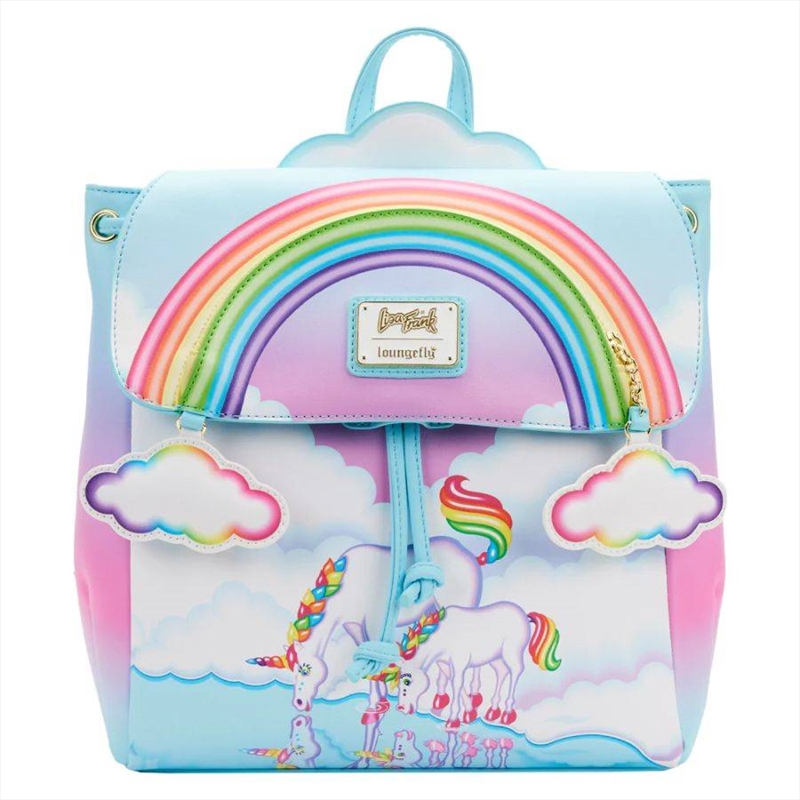 Loungefly - Lisa Frank - Unicorn Reflection Mini Backpack/Product Detail/Bags