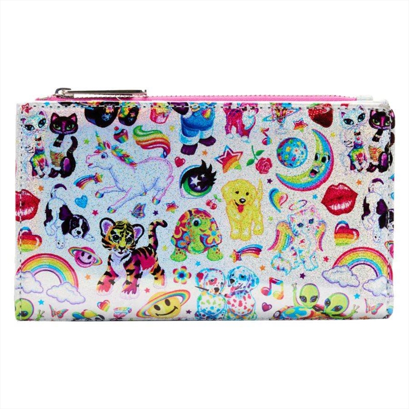 Loungefly Lisa Frank - Iridescent Flap Purse/Product Detail/Wallets