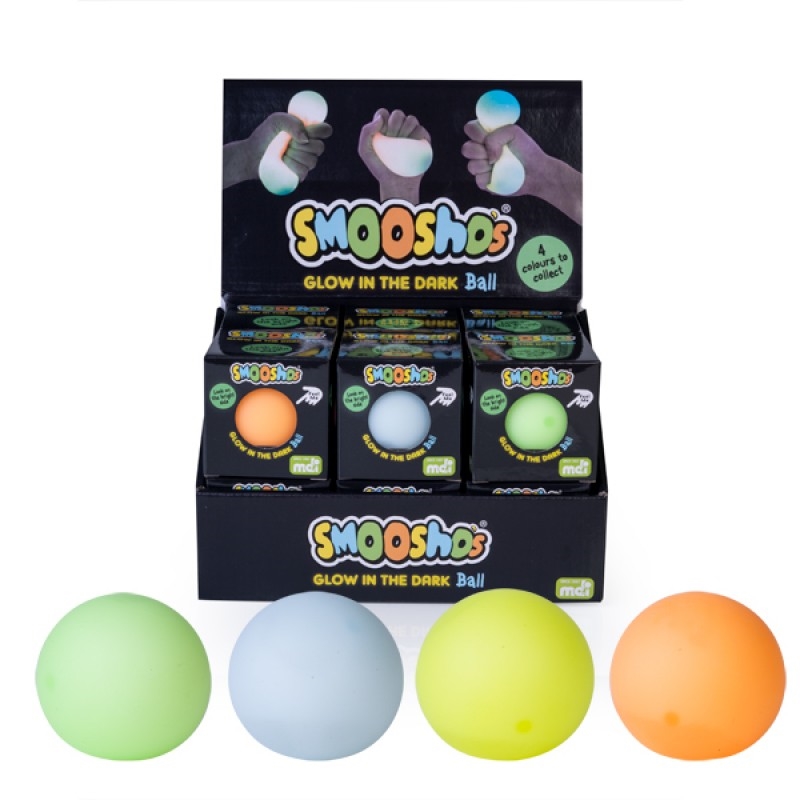 Glow In The Dark Smooshos Ball (SENT AT RANDOM)/Product Detail/Stress & Squishy
