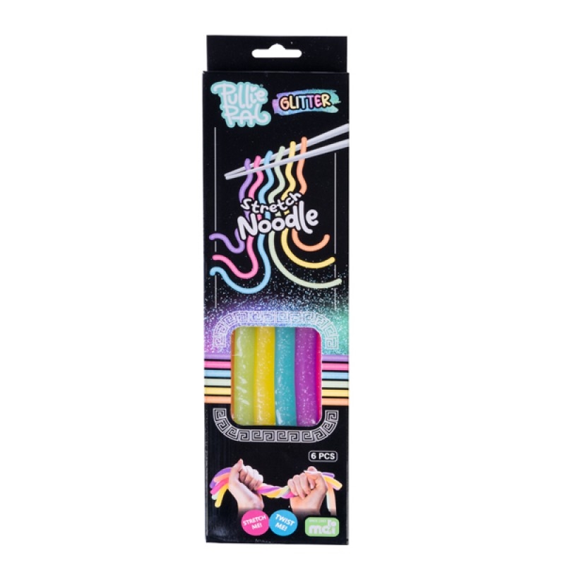 Pullie Pal Stretch Glitter Noodles/Product Detail/Stress & Squishy