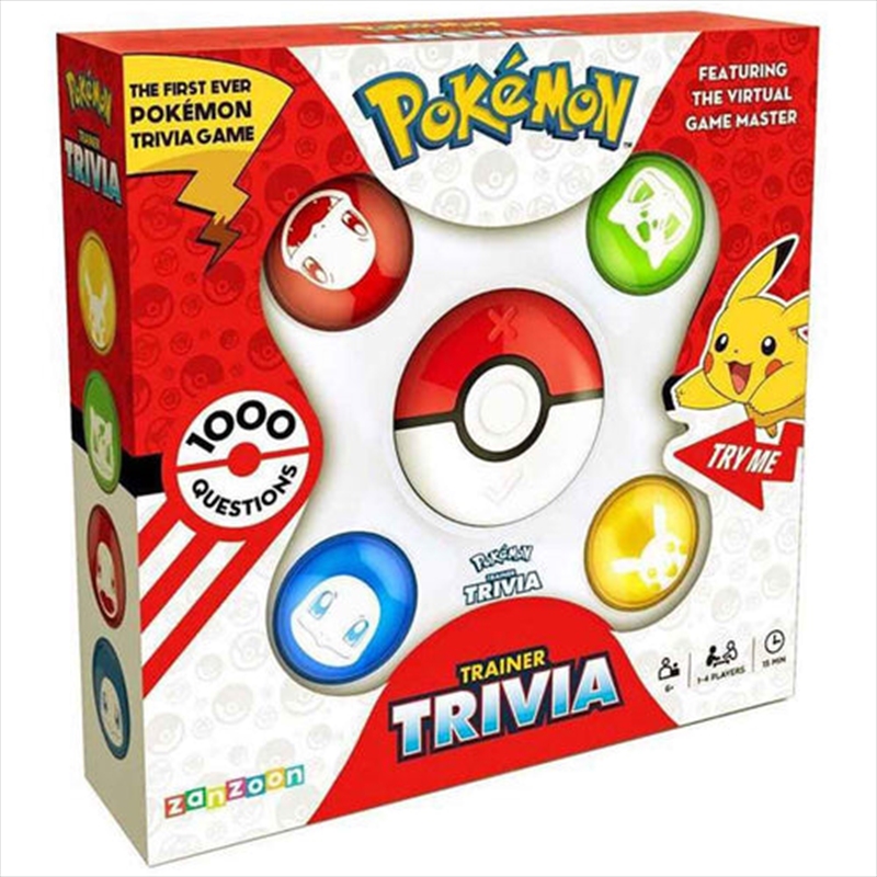 Pokemon Trainer Trivia/Product Detail/Games