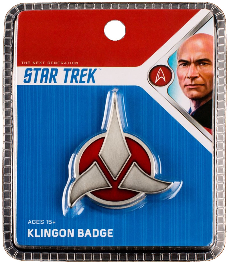 Star Trek Badge Klingon/Product Detail/Buttons & Pins