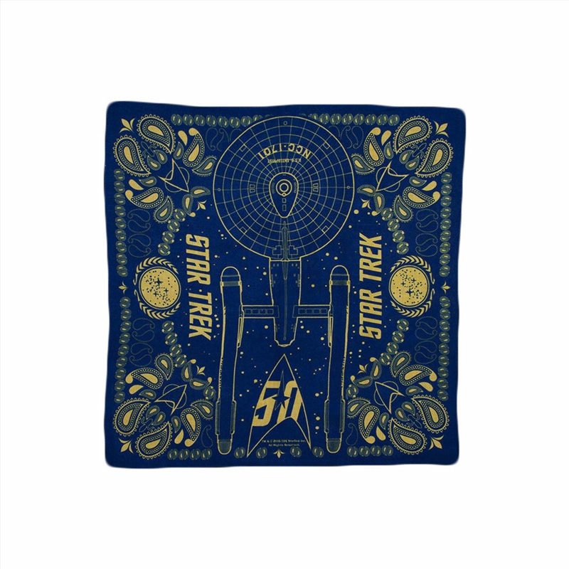 Star Trek 50th Ann Bandana/Product Detail/Beanies & Headwear