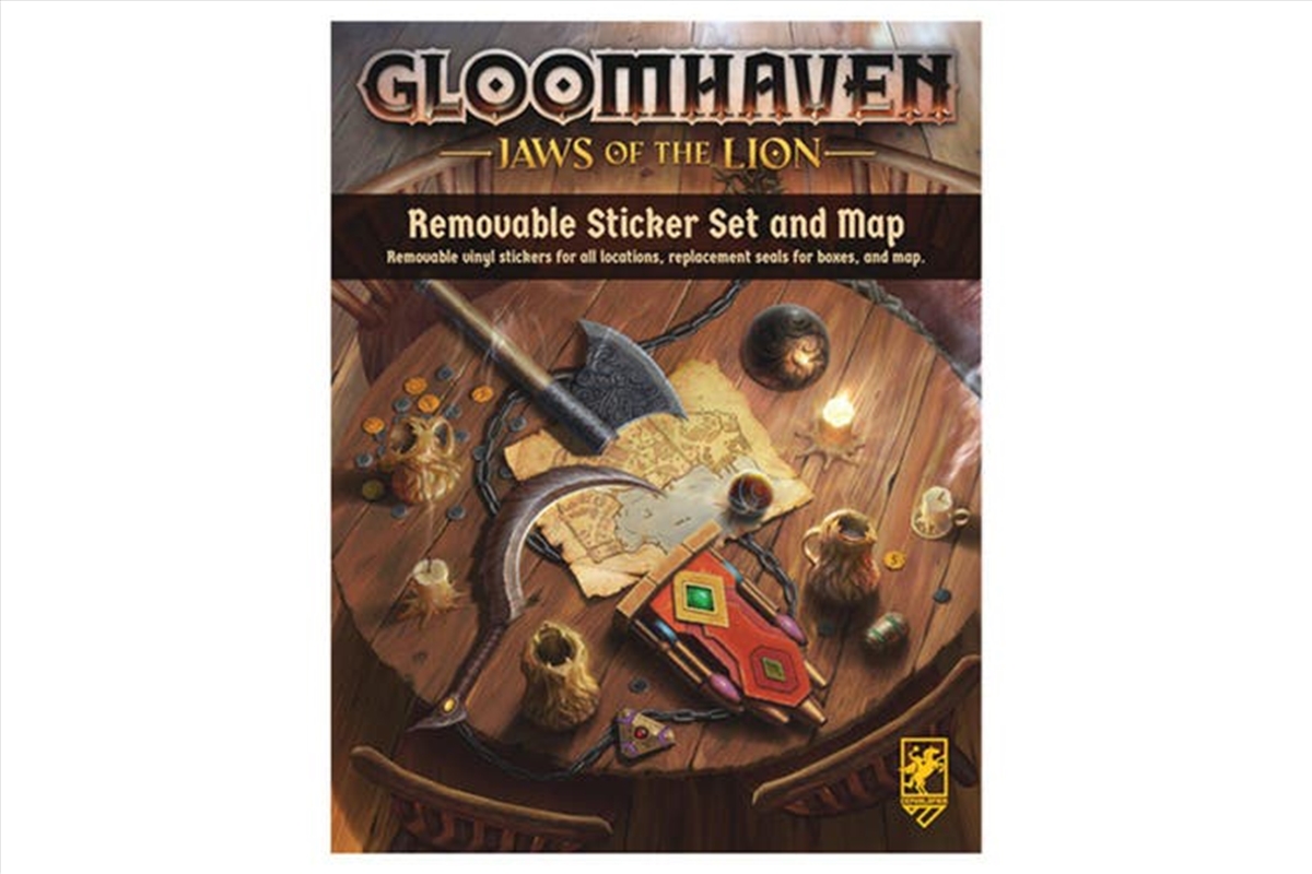 Jaws Of The Lion Sticker Map/Product Detail/Board Games
