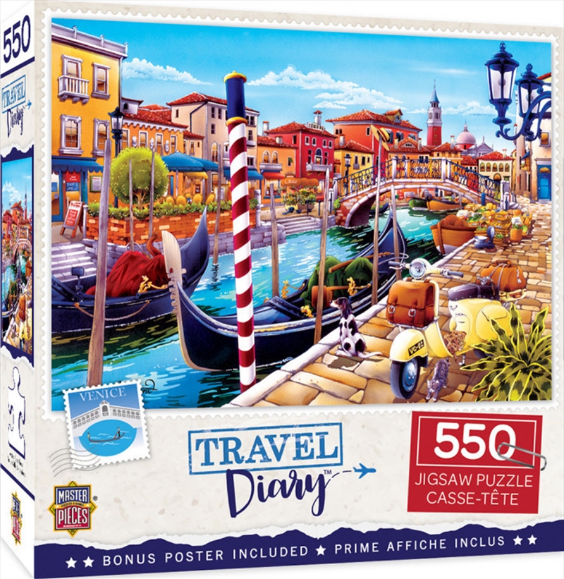 Masterpieces Puzzle Travel Diary Venice Puzzle 550 pieces/Product Detail/Destination