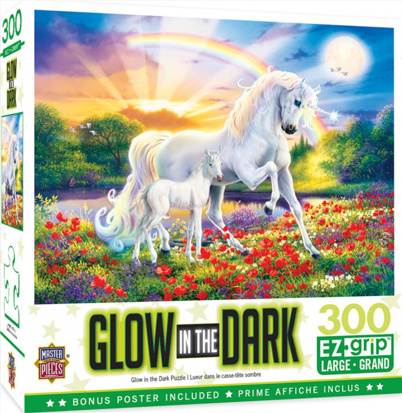 Masterpieces Puzzle Glow in the Dark Bedtime Stories Ez Grip Puzzle 300 pieces/Product Detail/Jigsaw Puzzles