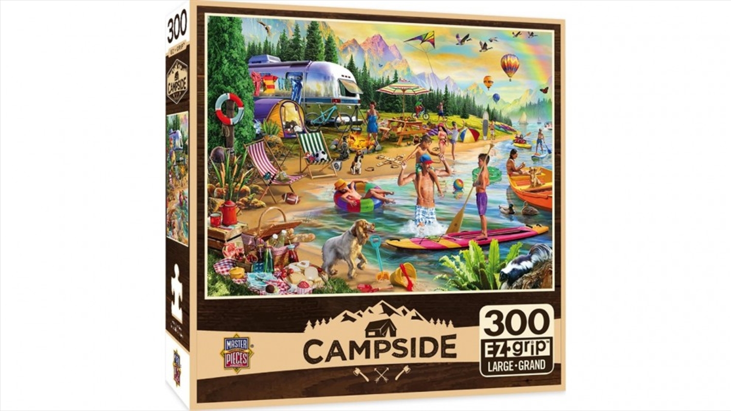 Campside Day At The Lake Ez Grip Puzzle/Product Detail/Jigsaw Puzzles