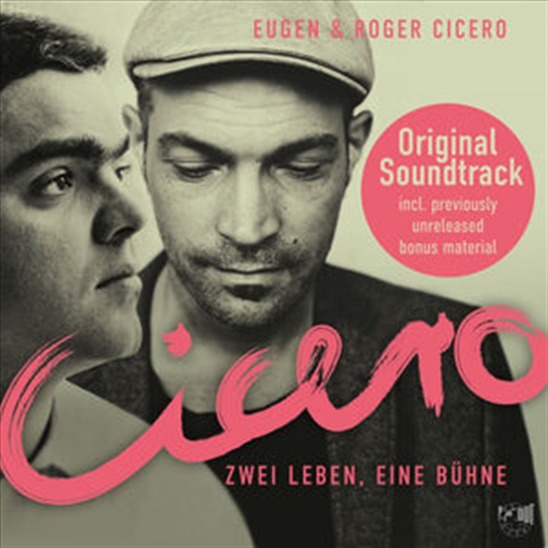 Cicero: Two Lives One Stage/Product Detail/Soundtrack