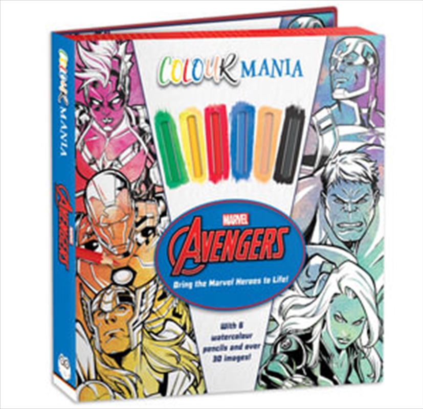 Avengers: Colour Mania Marvel/Product Detail/Kids Activity Books