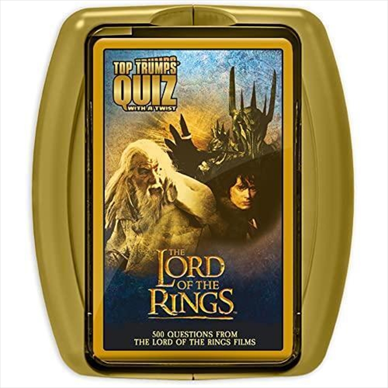Lord Of The Rings Quiz Top Trumps/Product Detail/Card Games