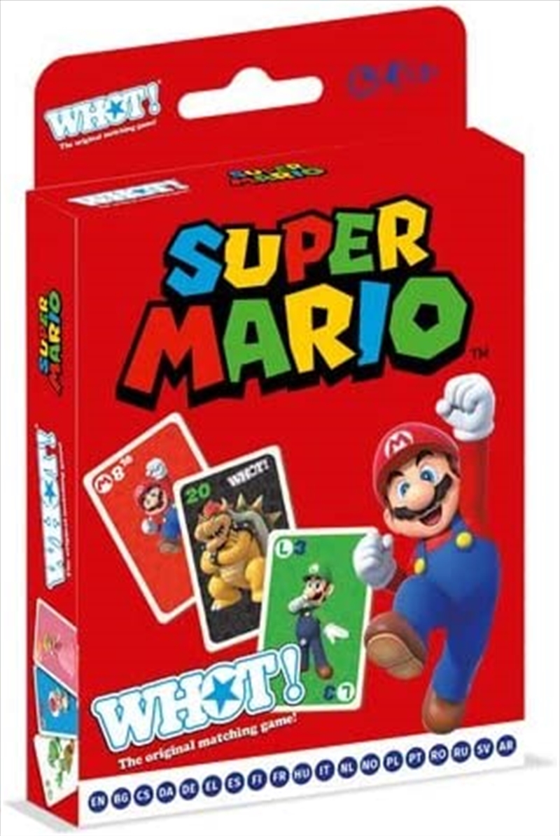WHOT!: Super Mario/Product Detail/Card Games