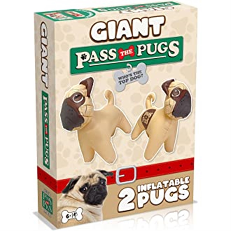 Pass The Pugs Giant Inflatable Pugs/Product Detail/Card Games