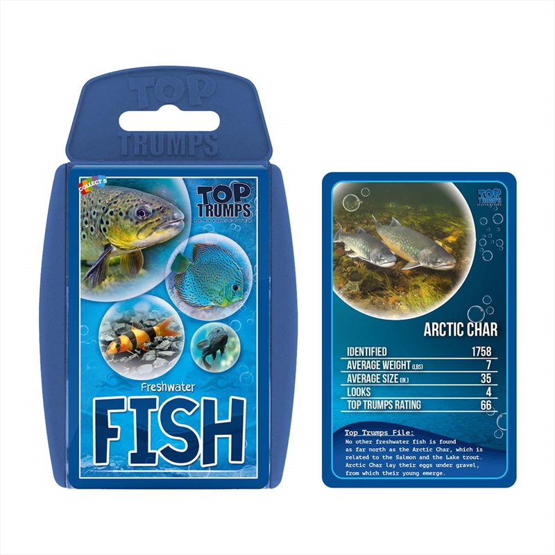 Freshwater Fish Top Trumps/Product Detail/Card Games