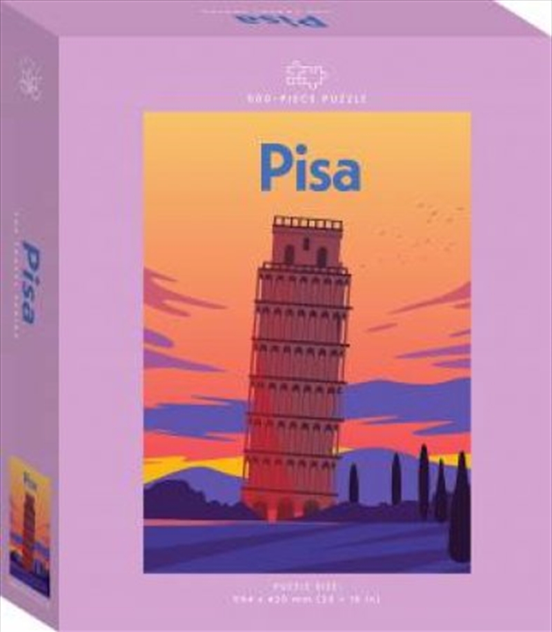 Pisa Travel Poster 500 Piece Puzzle/Product Detail/Destination
