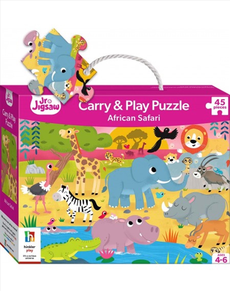 African Safari Puzzle - Junior Jigsaw/Product Detail/Education and Kids