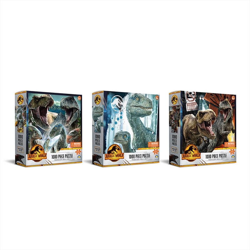 Jurassic World 3 1000 Piece Puzzel -  Assorted (SENT AT RANDOM)/Product Detail/Film and TV