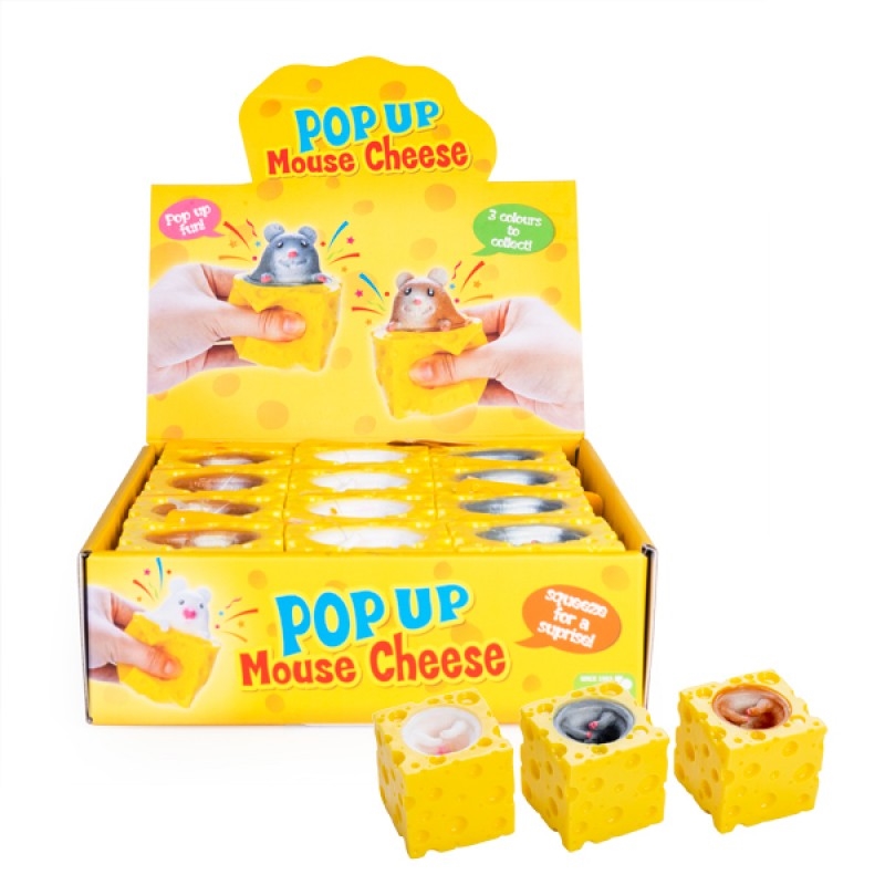 Pop Up Mouse Cheese (SENT AT RANDOM)/Product Detail/Stress & Squishy