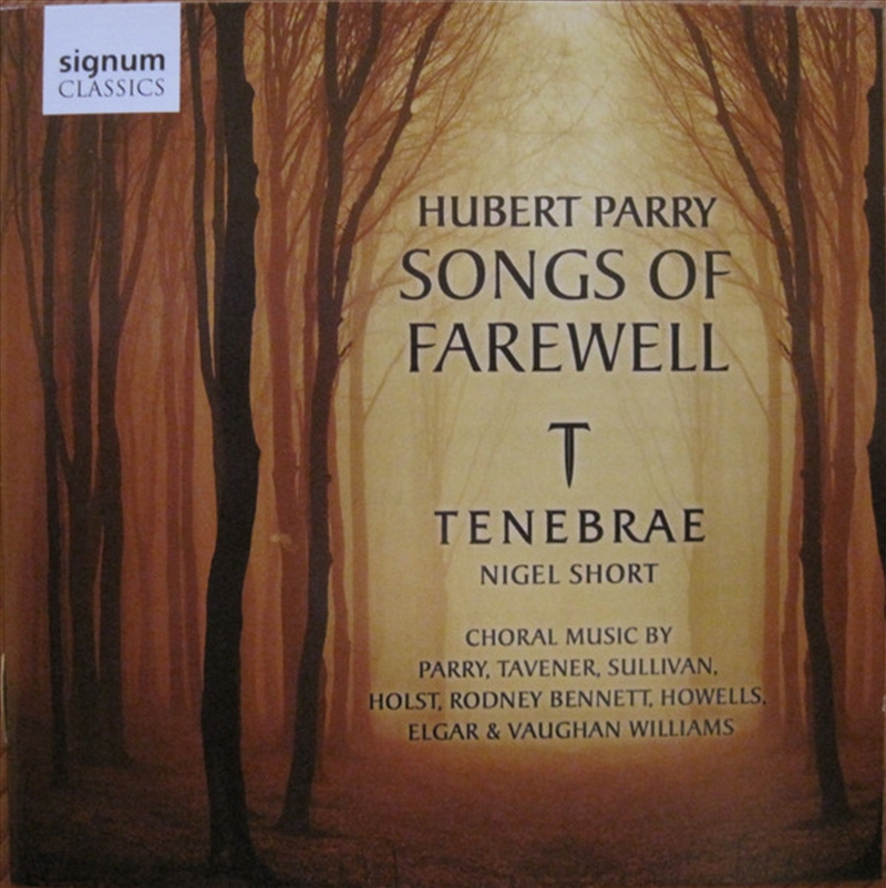 Songs Of Farewell/Product Detail/Classical