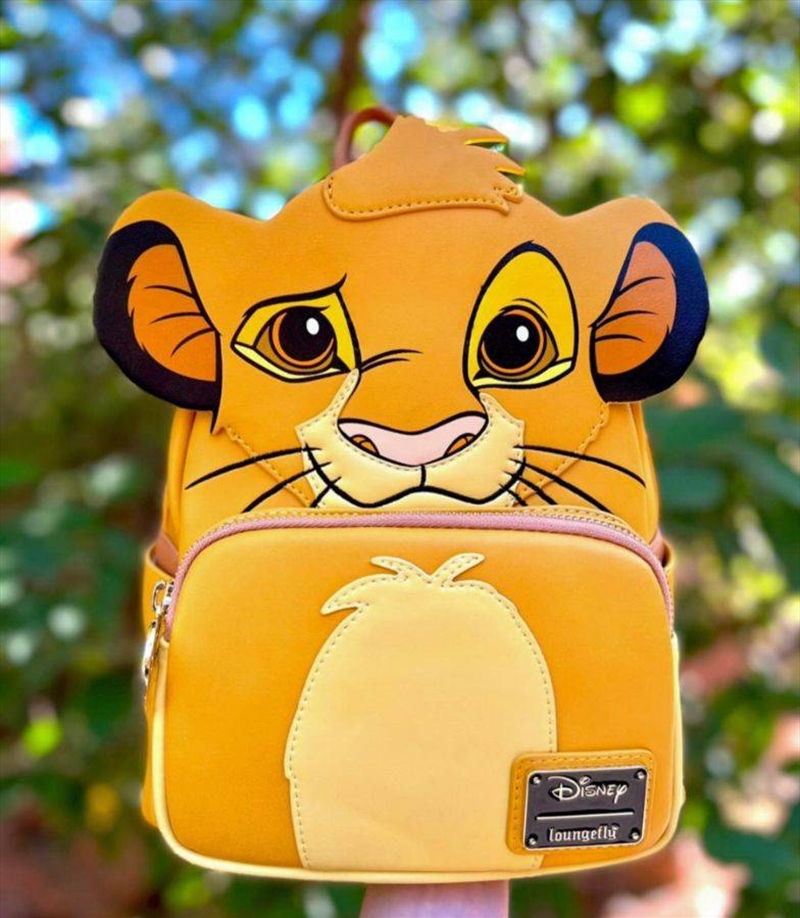 Buy Loungefly Lion King (1994) Simba US Exclusive Mini Backpack