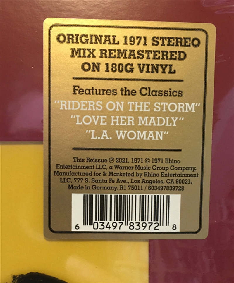 La Woman/Product Detail/Rock/Pop
