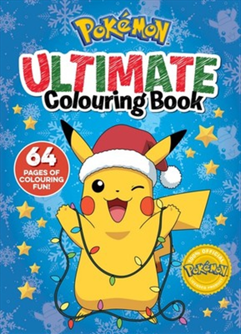 Pokemon Christmas - Ultimate Colouring/Product Detail/Kids Activity Books