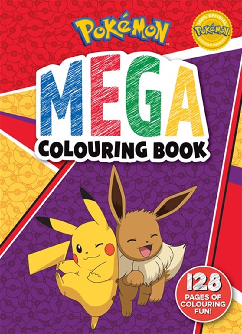 Pokemon - Mega Colouring Book/Product Detail/Kids Colouring