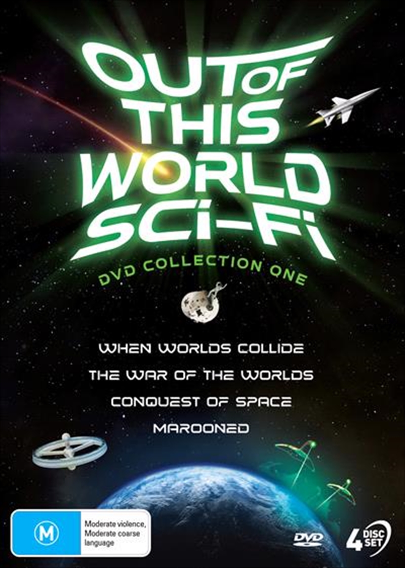 Out Of This World Sci-Fi - When Worlds Collide / War Of The Worlds / Conquest Of Space / Marooned -/Product Detail/Sci-Fi