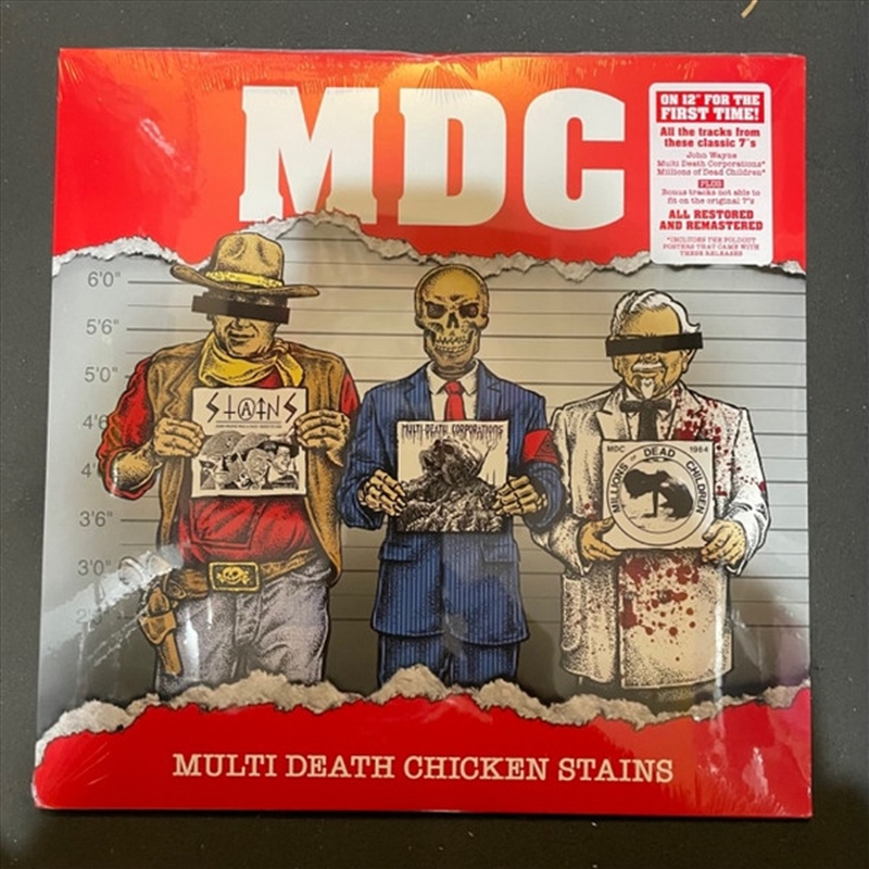 Multi Death Chicken Stains 12/Product Detail/Rock/Pop