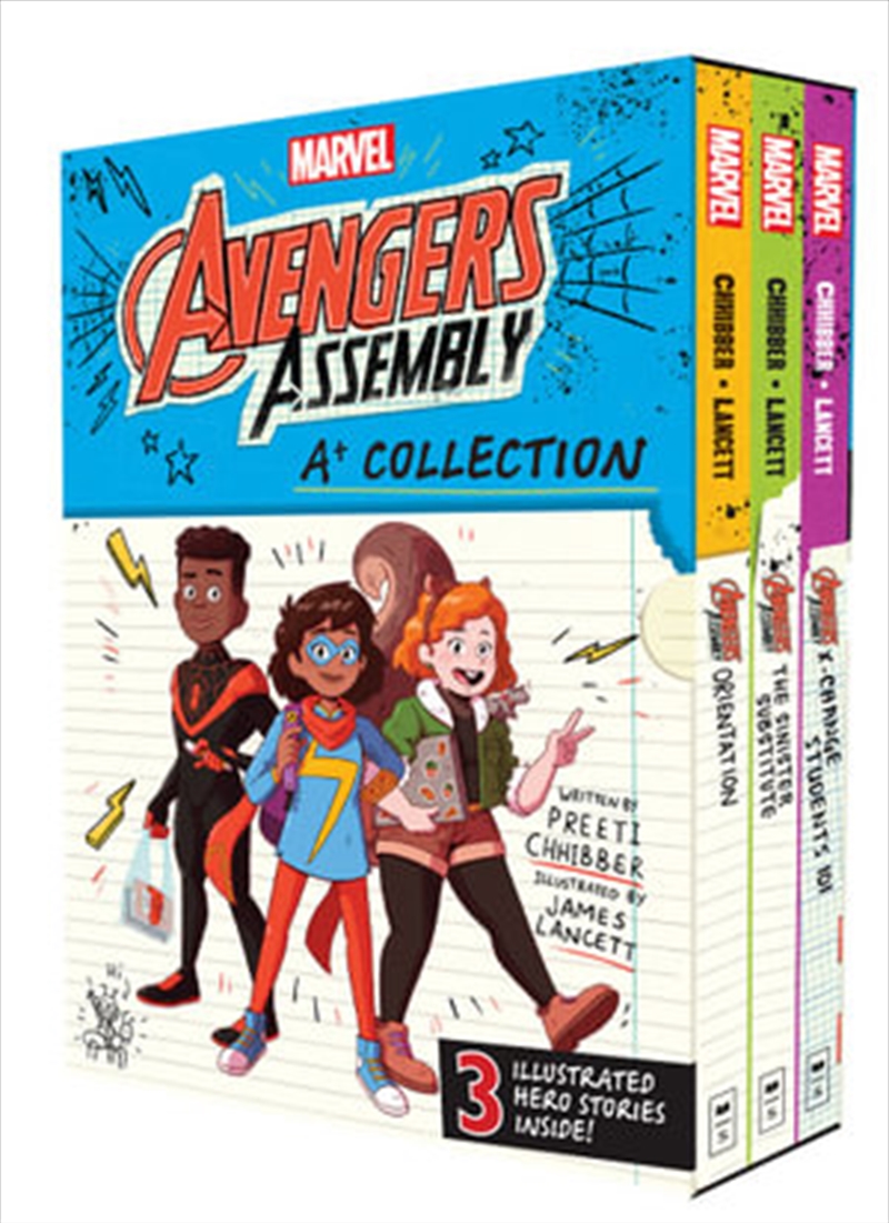 Avengers Assembly 3-Book A+ Collection (Marvel)/Product Detail/Kids Activity Books