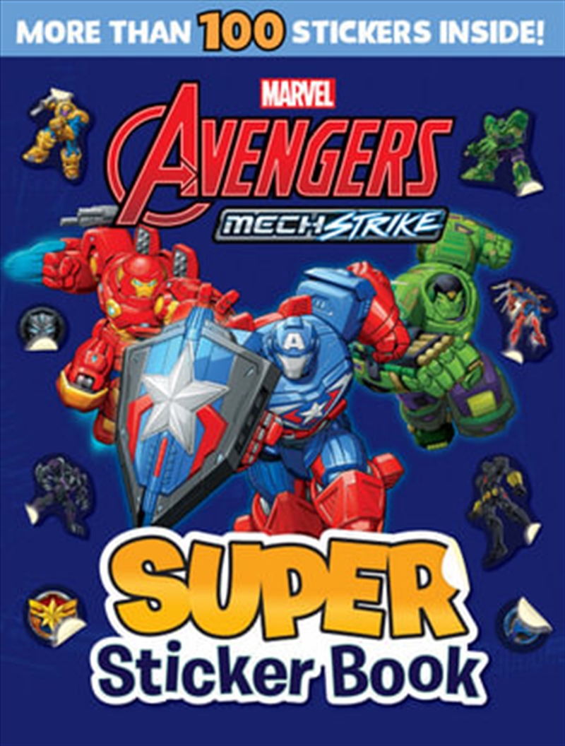 Avengers Mech Strike Super Sticker Book/Product Detail/Kids Activity Books