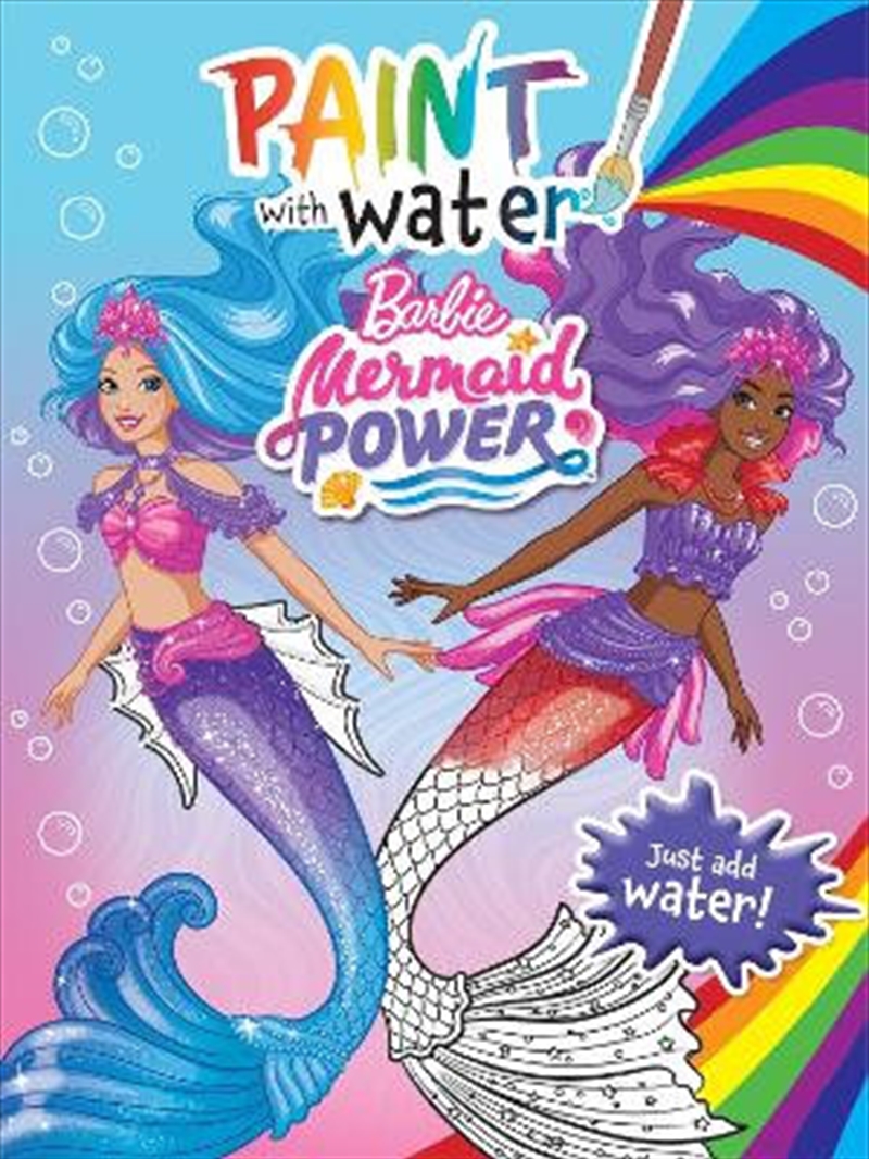 Barbie Mermaid Power: Paint With Water/Product Detail/Kids Activity Books